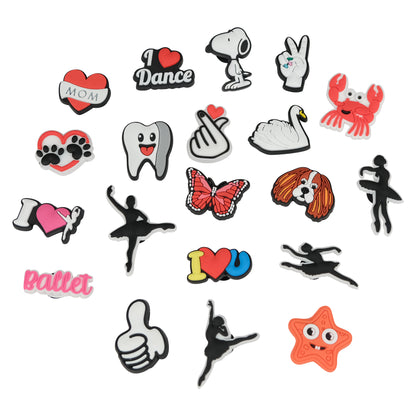 LVKY Shoe Croc Charms — Cute Pins to Customize Clogs, Wristbands & Bracelets