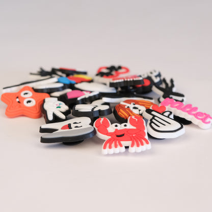 LVKY Shoe Croc Charms — Cute Pins to Customize Clogs, Wristbands & Bracelets